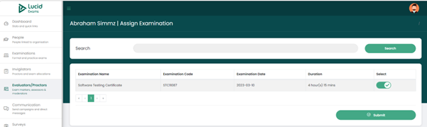 https://lucidity.blob.core.windows.net/lucid-exams-docs/Lucid%20Exams%20manual%20images/Evaluator%20module/7628af93-36ca-45f8-af8f-b210549d192c-selected-exam-for-proctor.png